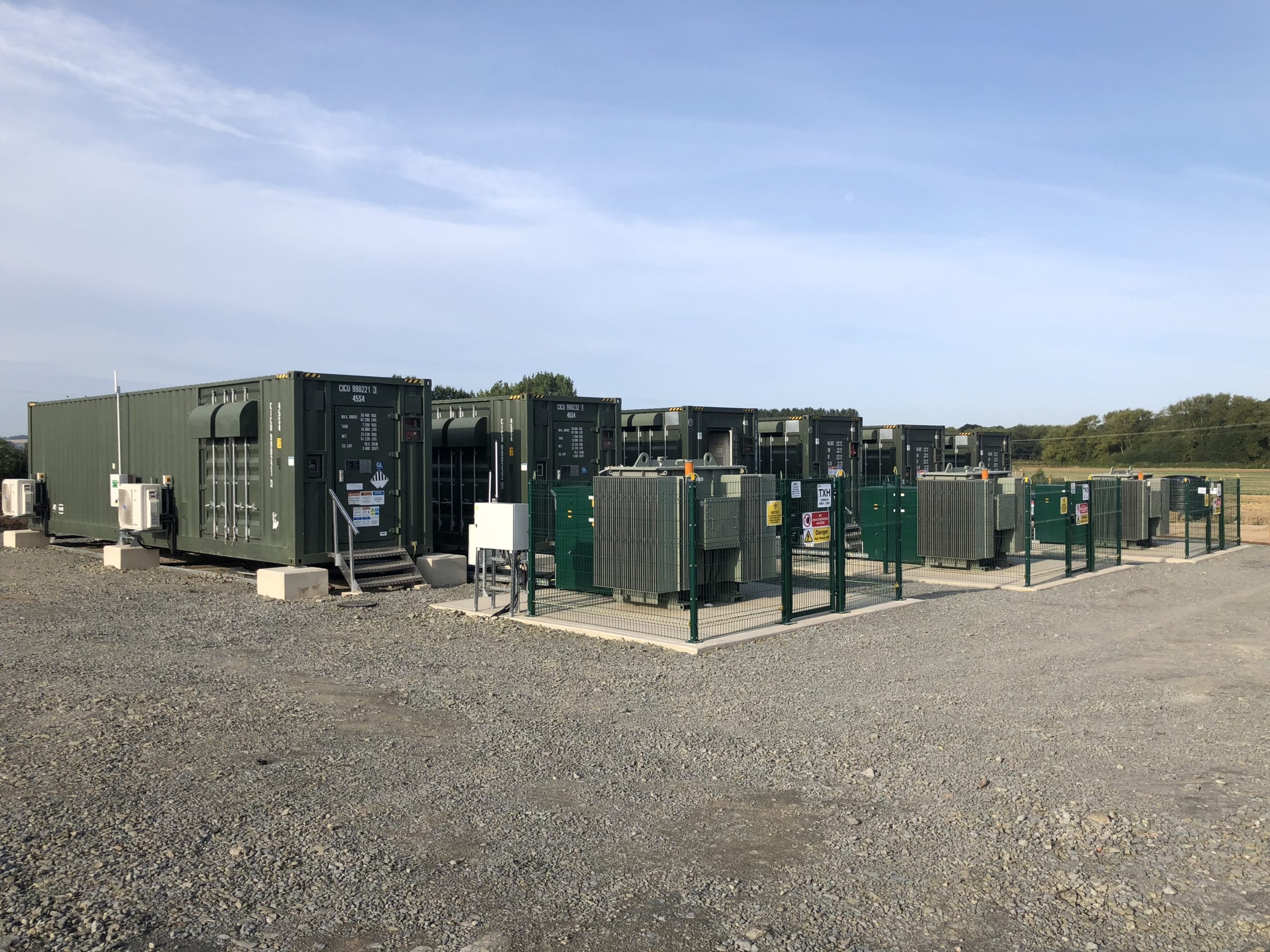 Energy storage on page 1 Grid scale battery storage supplier