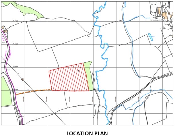 Woodwalton map